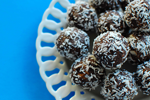 Coconut-Brownie-Bites