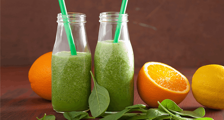 Spinach Orange Smoothie